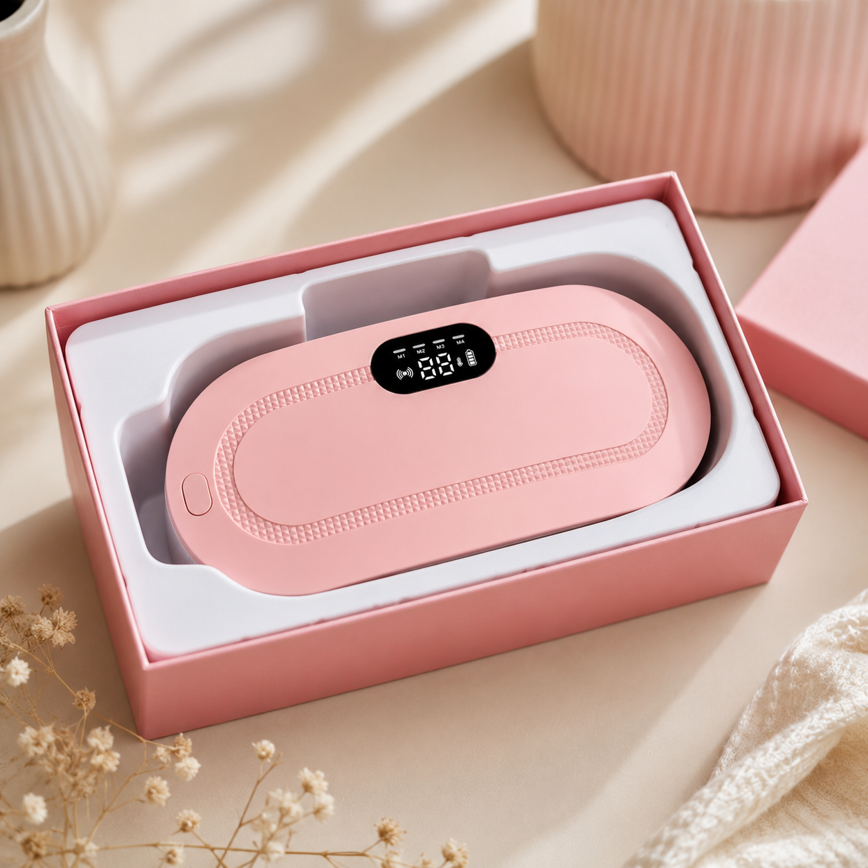 Cinturón Térmico con Masaje para el alivio menstrual